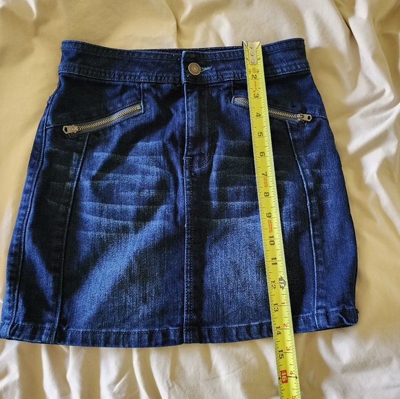 Abercrombie and Fitch denim mini skirt SIZE 25 - Picture 5 of 5